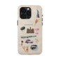 Vintage Stickers iPhone Case