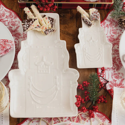 Monochrome Nutcracker Dessert Plate