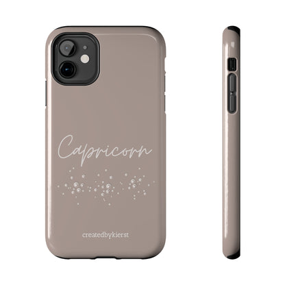 Capricorn and Pearls iPhone Case