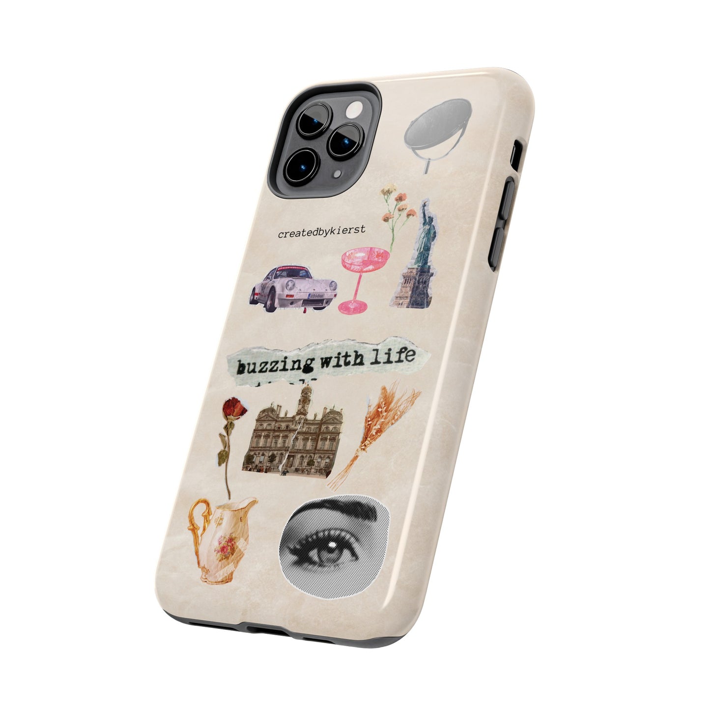 Vintage Stickers iPhone Case