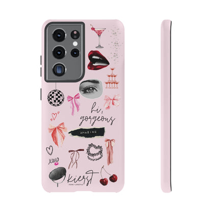 Pink Samsung Galaxy Phone Case - Edge of Romance