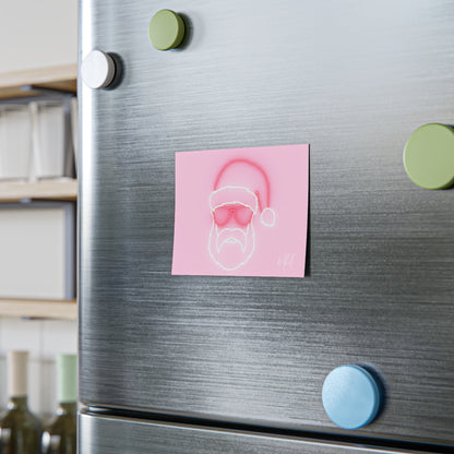 Neon Sign on Pink Post-it® Note Pad