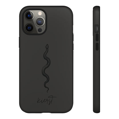Long Black Snake iPhone Case | Subtle Edge, Quiet Power