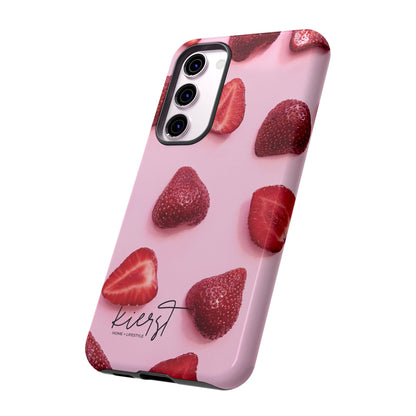 Strawberries Samsung Galaxy Phone Case | A Juicy Pop of Playfulness Meets Polished Design