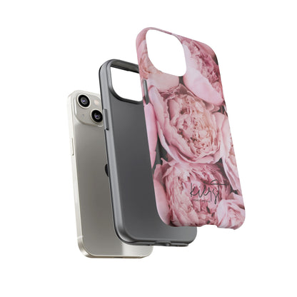Pink Peonies iPhone Case | Soft Florals Meet Luxe Protection