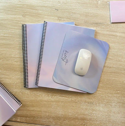 Lilac Marble Notebook