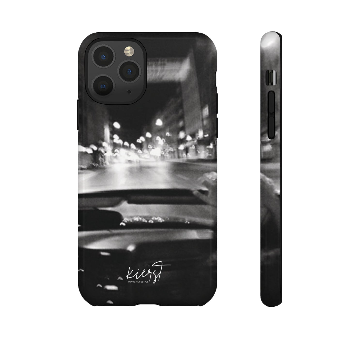 Faded Summer Nights iPhone Case | A Cinematic Blur of City Lights and Nostalgia