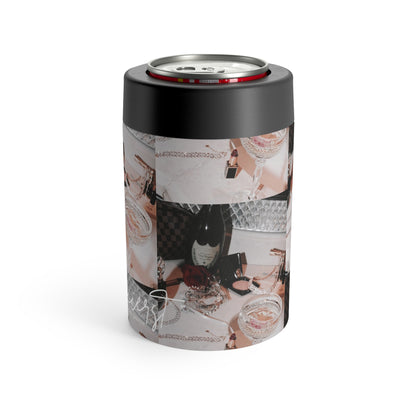 Just A Girl Vintage Vibes Can Holder – Retro Vanity Print