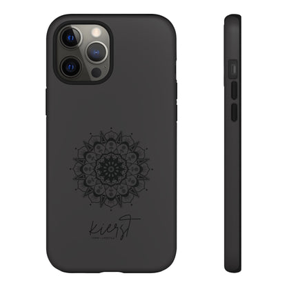Black Mandala iPhone Case | Refined Calm in Every Curve
