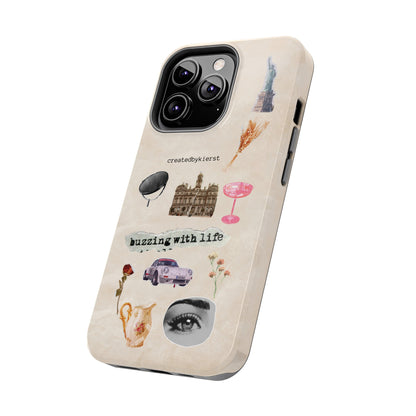 Vintage Stickers iPhone Case