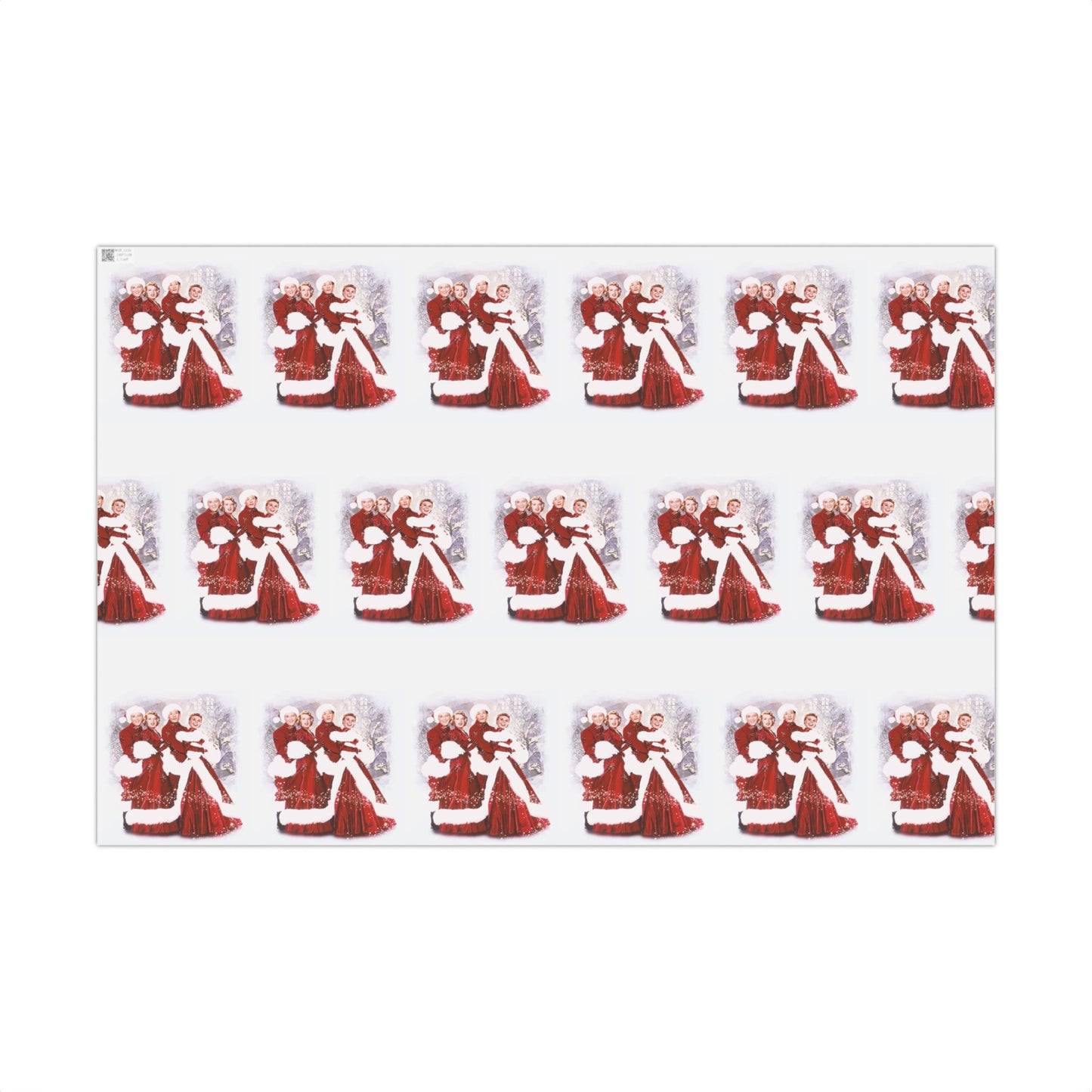 White Christmas Wrapping paper