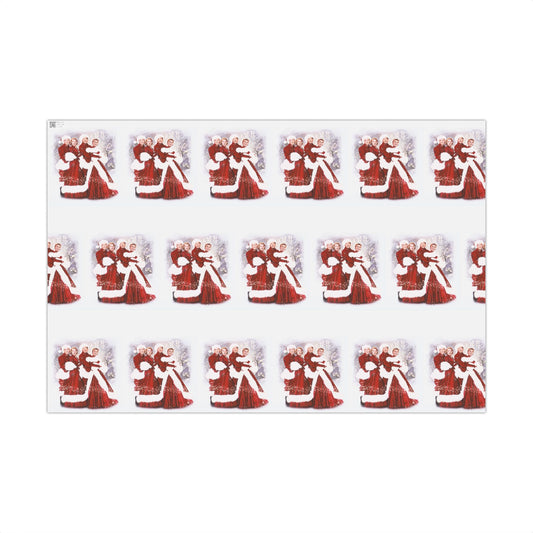 White Christmas Wrapping paper