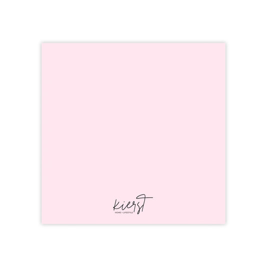 Signature Pink Post-it® Note Pad | Soft Blush Pink Sticky Notes for Everyday Luxury