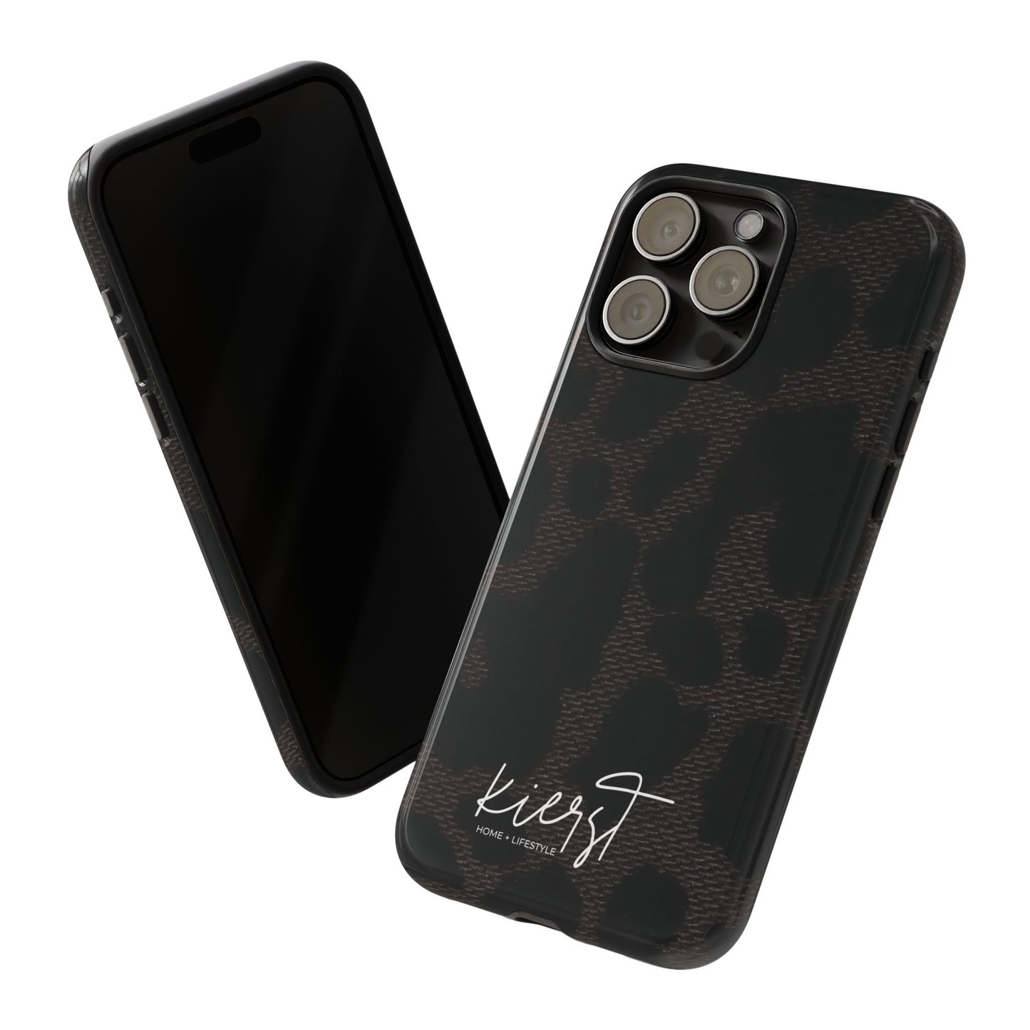 Black Leopard iPhone Case