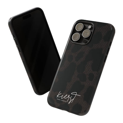 Black Leopard iPhone Case