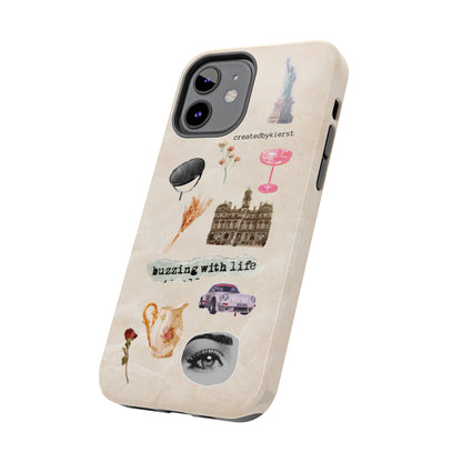 Vintage Stickers iPhone Case