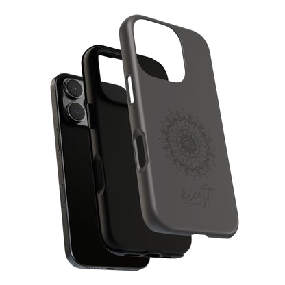 Black Mandala iPhone Case | Refined Calm in Every Curve