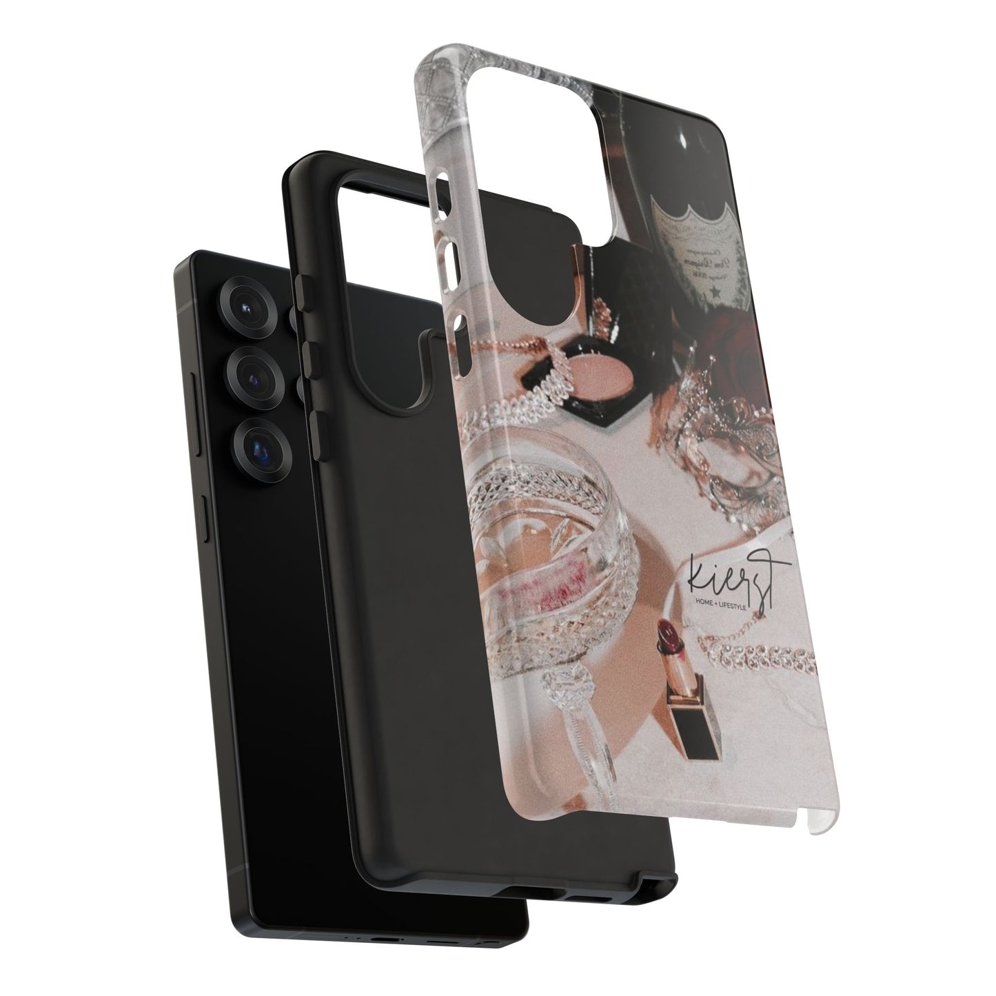 Just A Girl Vintage Style Samsung Galaxy Phone Case