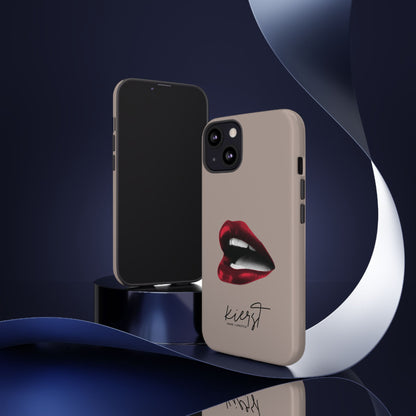 Retro Red Lips iPhone Case | Pop Art Meets Polished