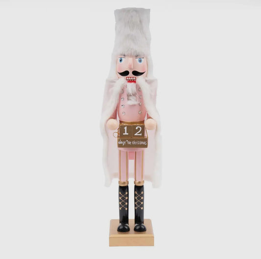Pink 19” Countdown Nutcracker