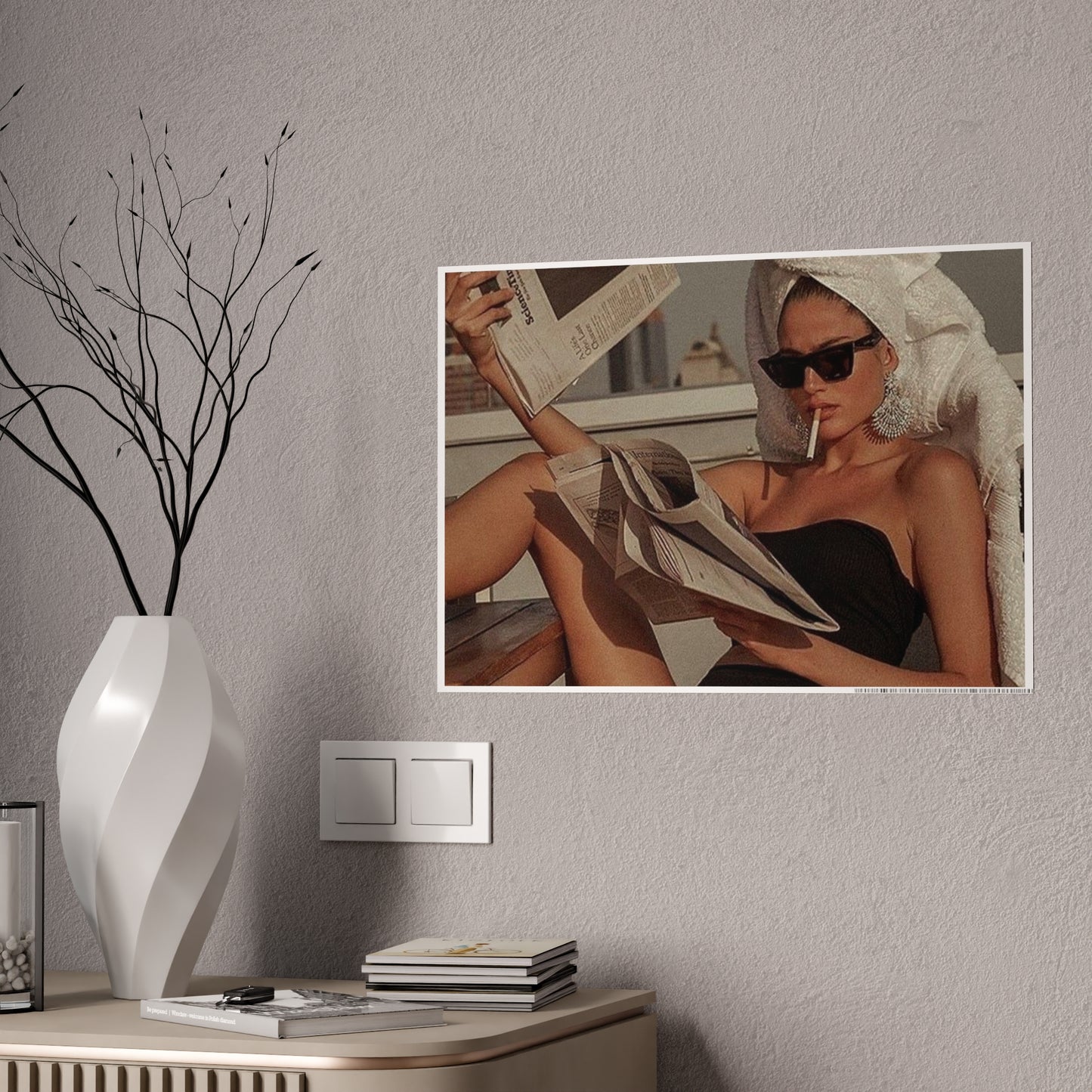 A Classic Affair Glossy Poster | Vintage Glamour in High Shine