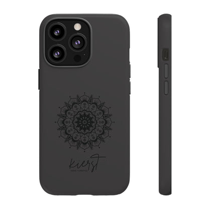 Black Mandala iPhone Case | Refined Calm in Every Curve