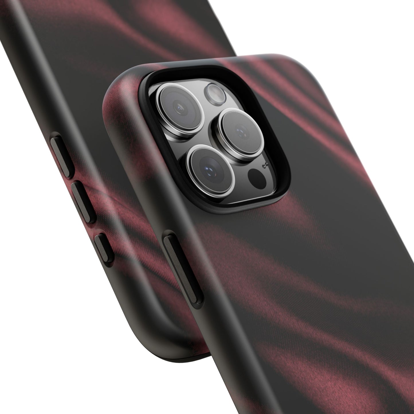 Signature Velvet Noir Silk Print iPhone Case