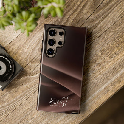 Chocolate Silk Print Samsung Galaxy Phone Case