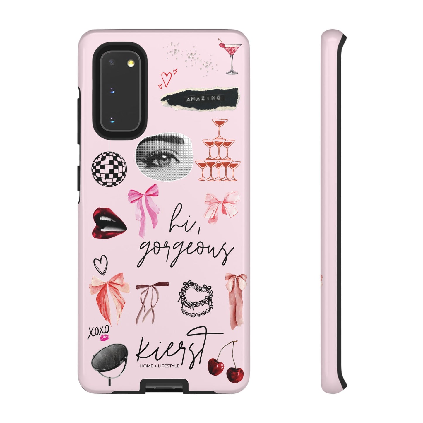 Pink Samsung Galaxy Phone Case - Edge of Romance