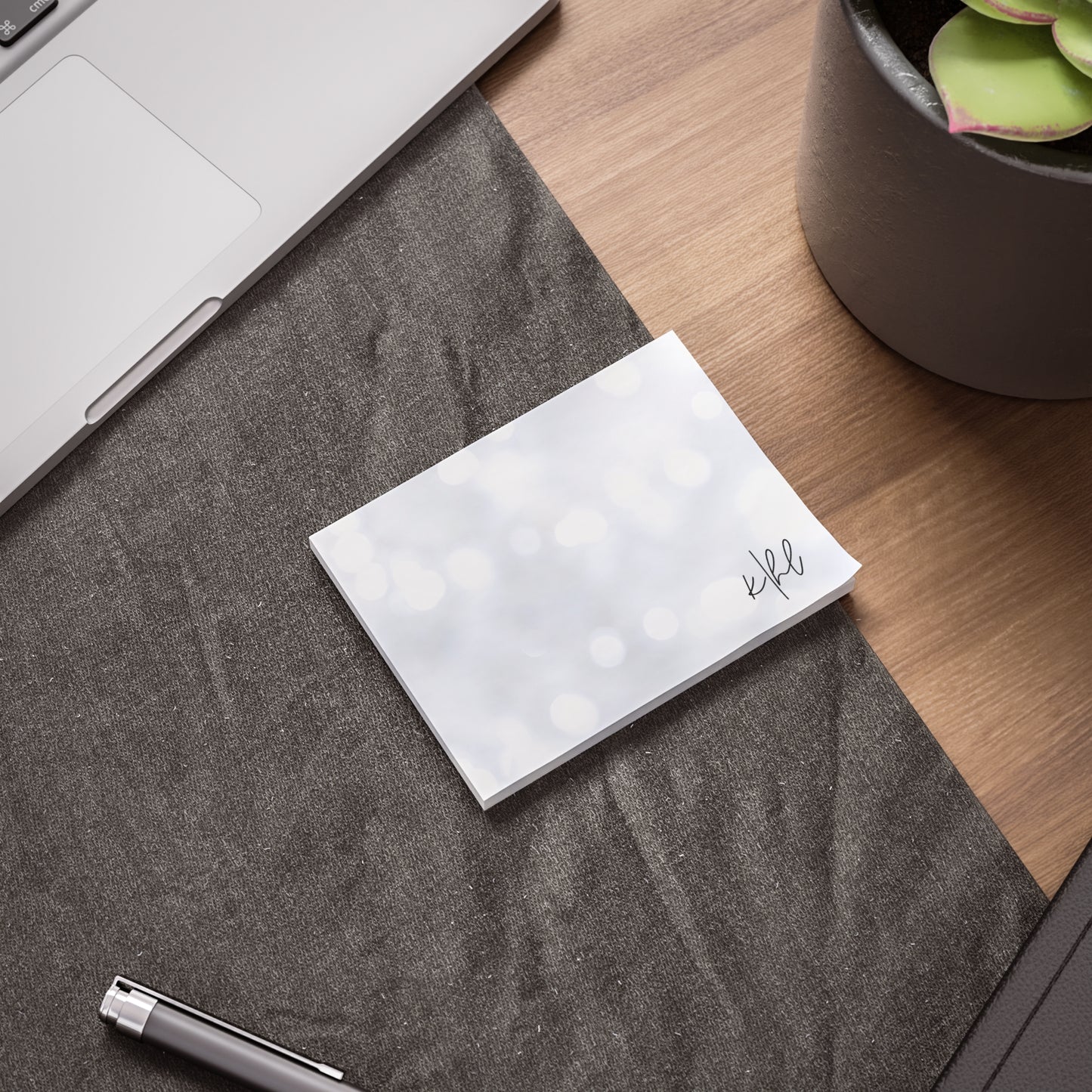White Sparkle Post-it® Note Pad