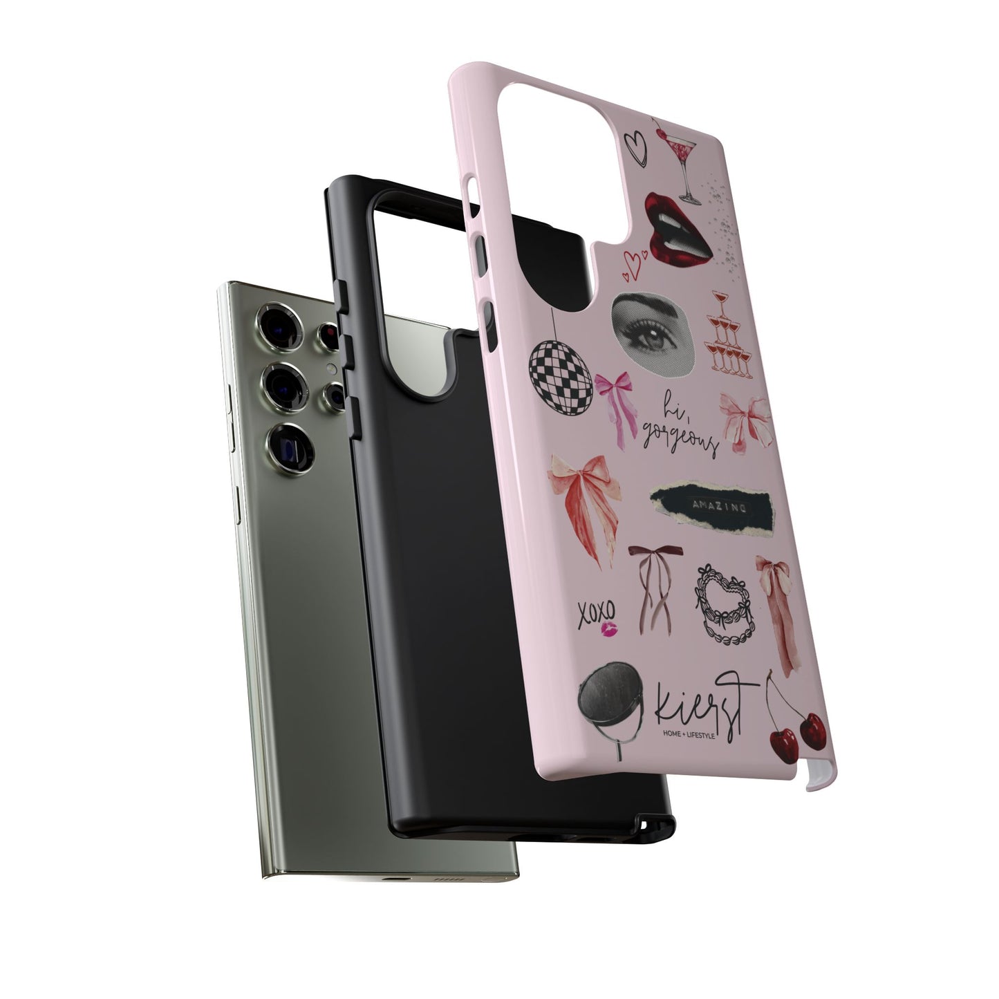 Pink Samsung Galaxy Phone Case - Edge of Romance