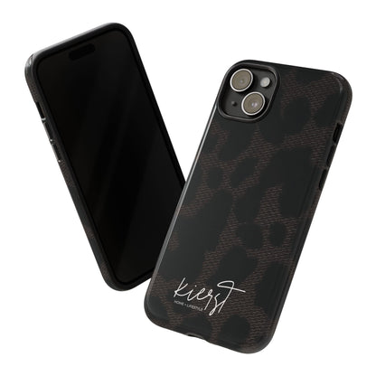 Black Leopard iPhone Case
