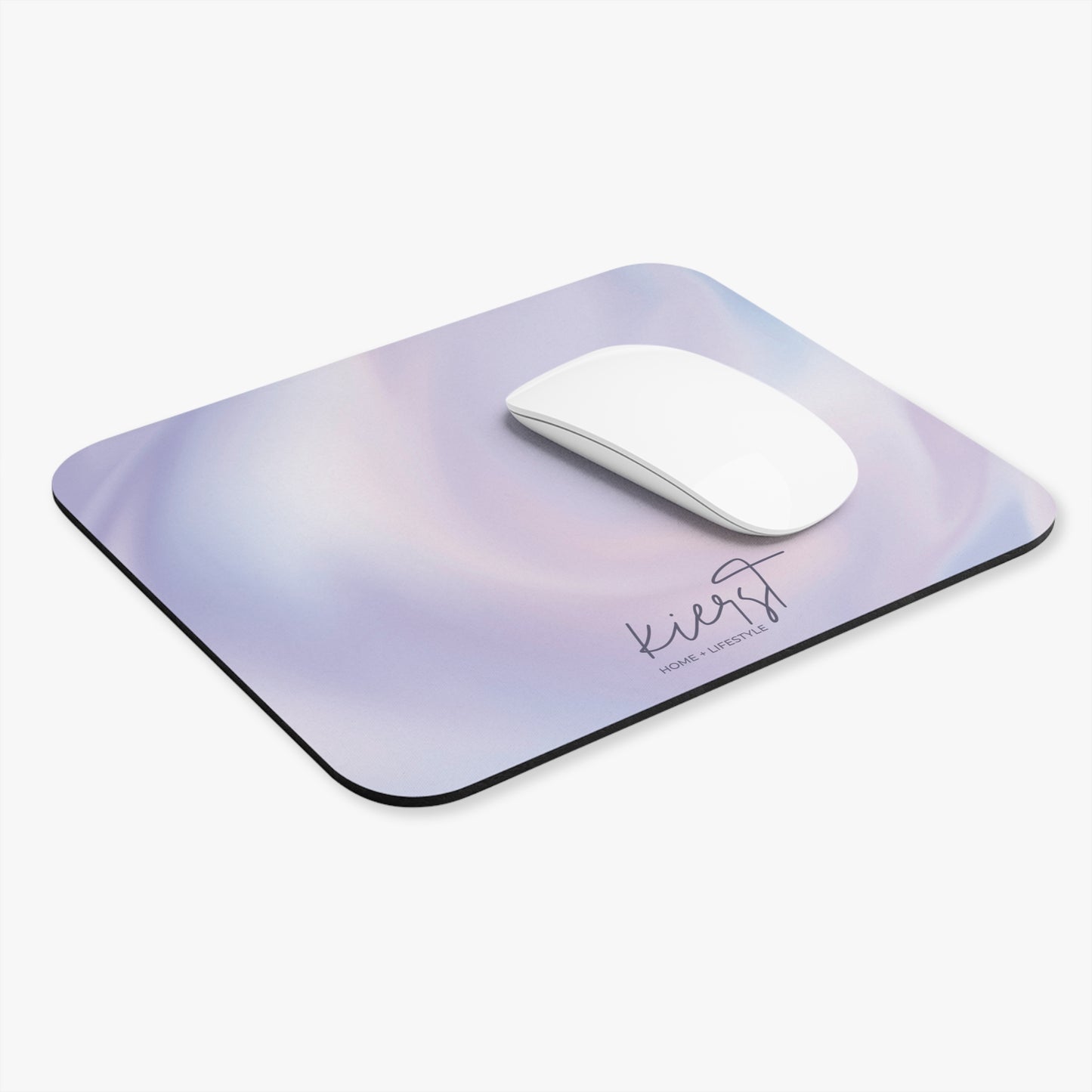 Lilac Marble Mouse Pad