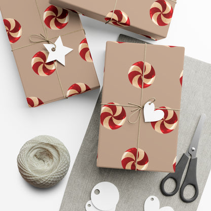 Cany Peppermints Gift Wrapping Paper