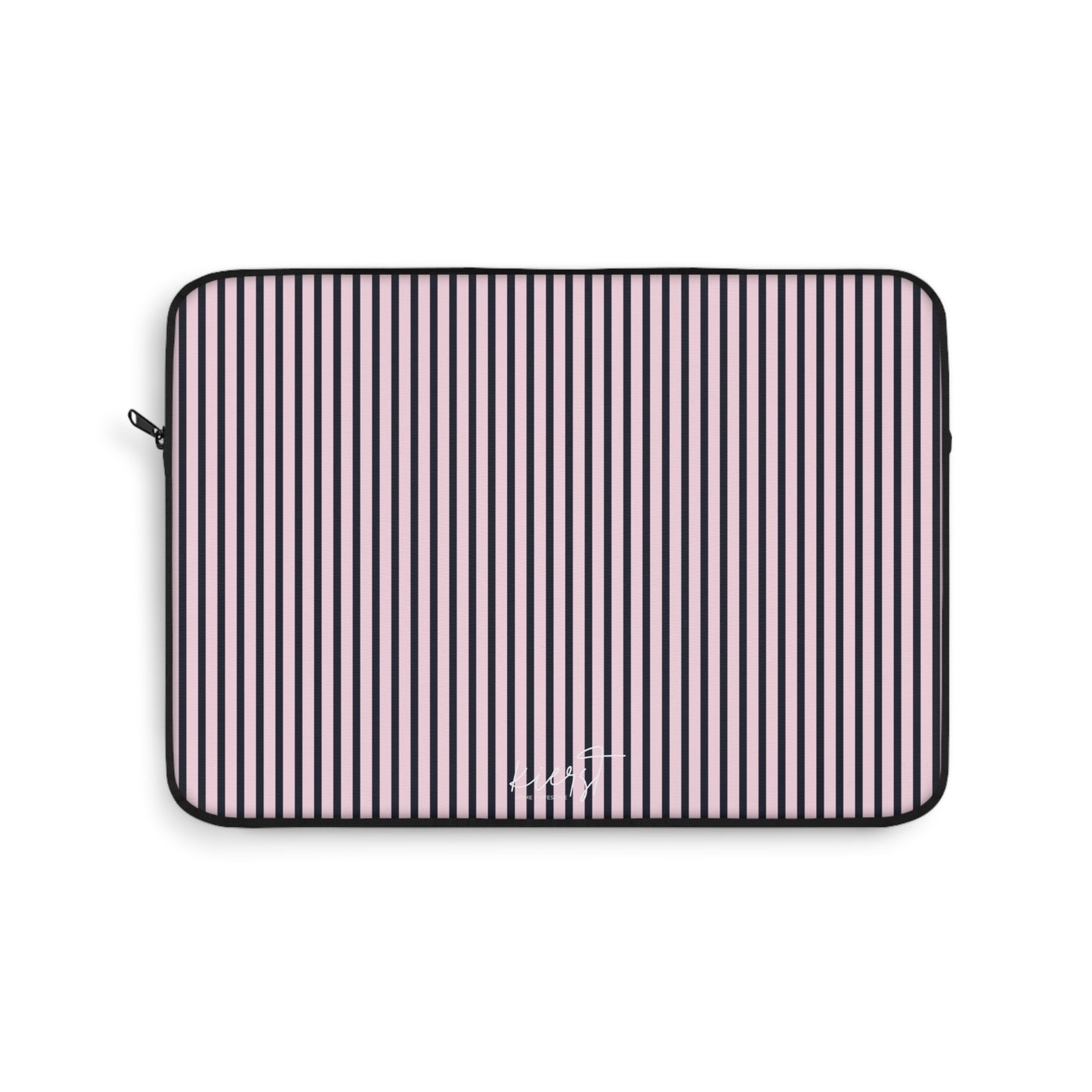 Signature Pink + Signature Storm Striped Laptop Sleeve