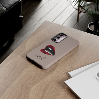 Retro Red Lips Samsung Galaxy Case | Pop Art, Luxe Feel