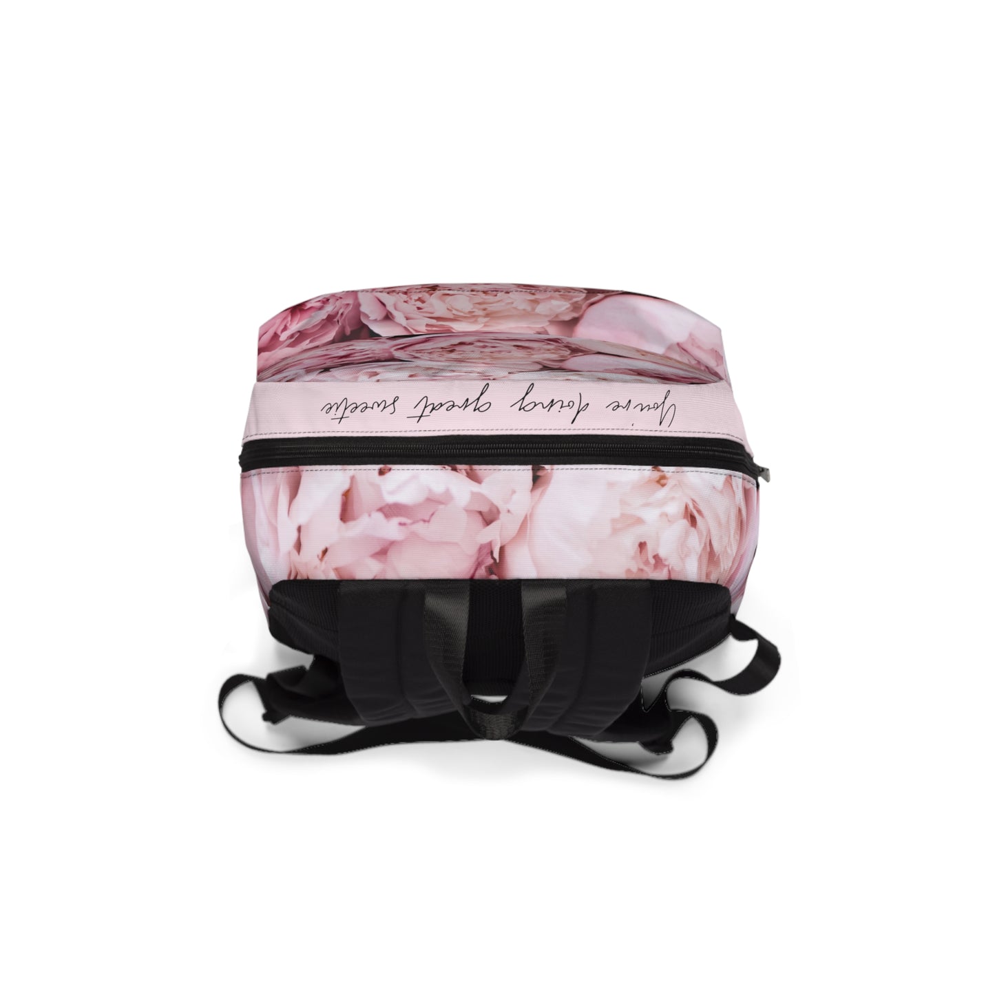 Pink Peonies Backpack