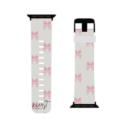 Pink Bows Apple Watch Band – Signature Sweetness