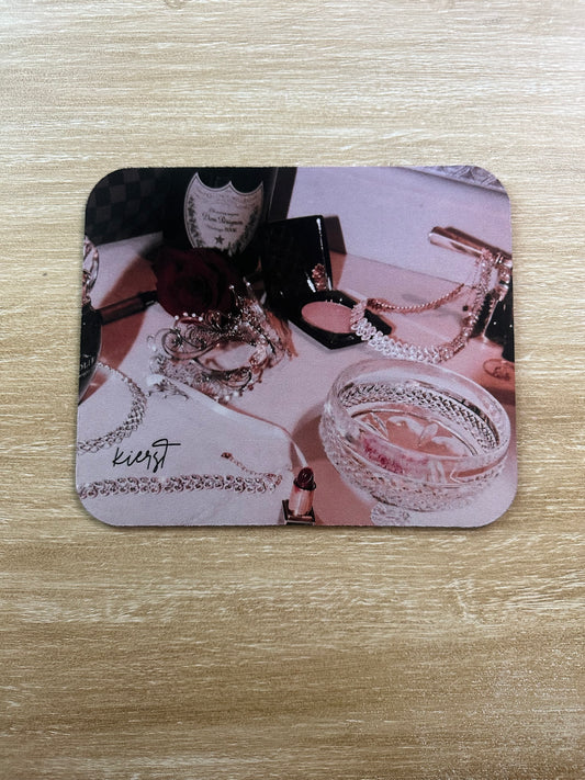 Just A Girl Mouse Pad
