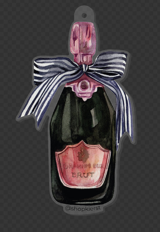 Rosé Brut Ornament + Keychain