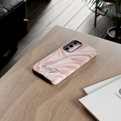 Pink Silk Samsung Galaxy Phone Case