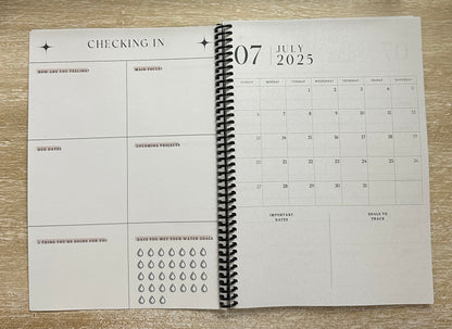 Academic Year Planner Emerald Silk