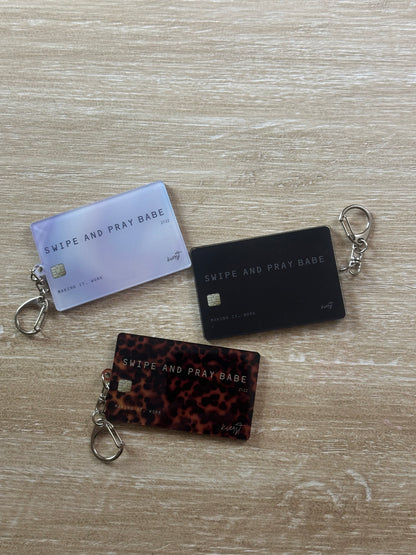 Swipe + Pray Keychain