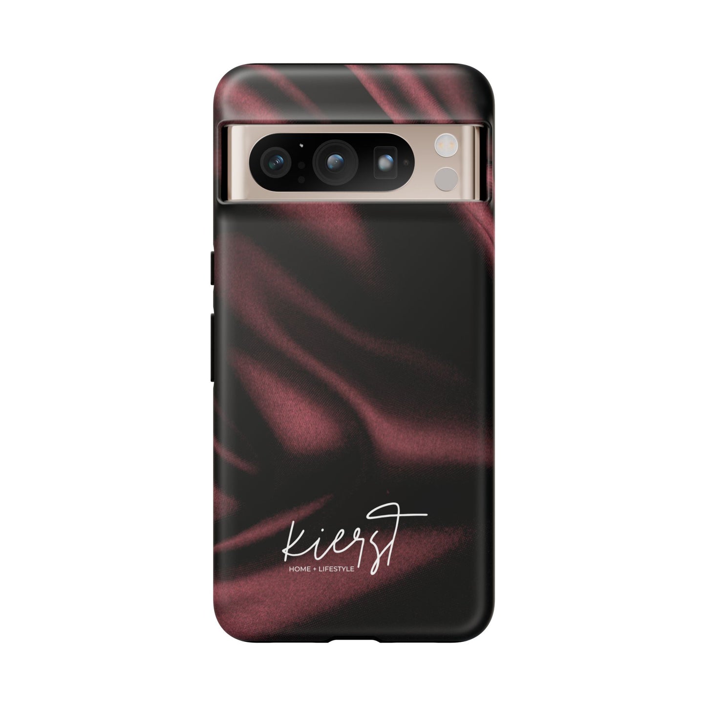 Signature Velvet Noir Silk Print Google Pixel Phone Case