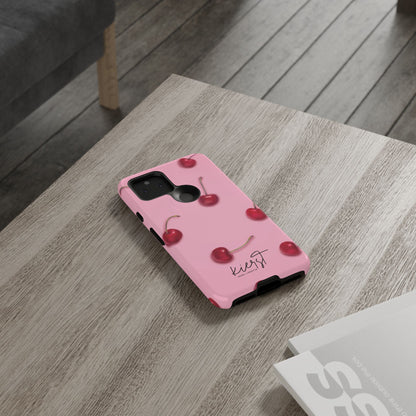 Cherries Google Pixel Case | Sweet Meets Bold in The Perfect Pop of Pink