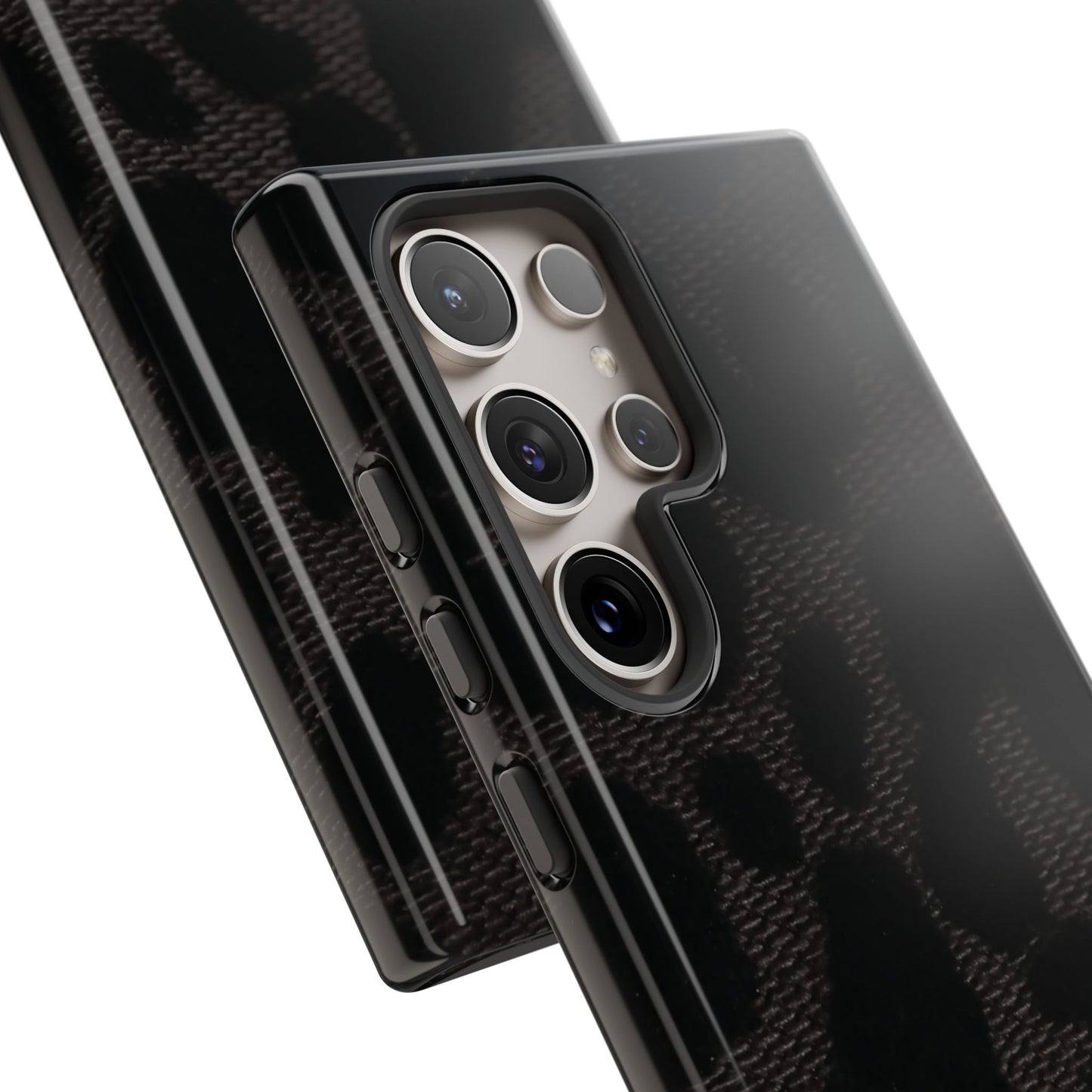 Black Leopard Samsung Galaxy Phone Case