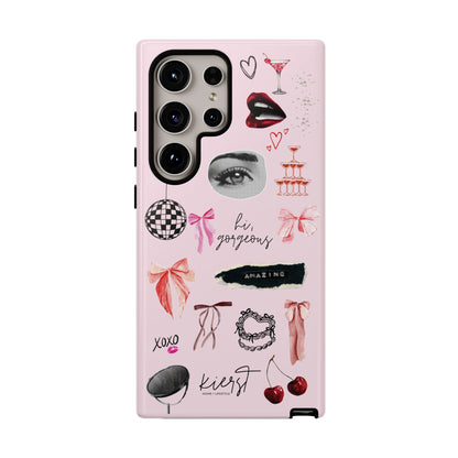 Pink Samsung Galaxy Phone Case - Edge of Romance