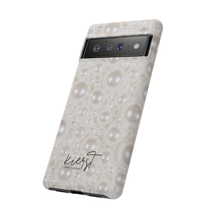 Various Pearls Google Pixel Case | Refined Shine Everyday Style