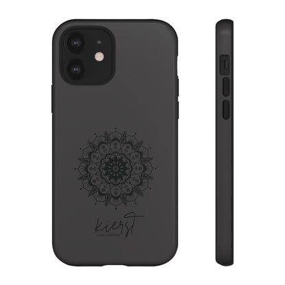 Black Mandala iPhone Case | Refined Calm in Every Curve