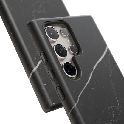 Black Marble Samsung Galaxy Phone Case | Elevated Protection Meets Timeless Design